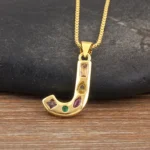 collier lettre personnalisée