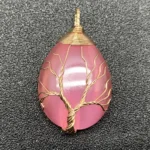 pendentif en or motif arbre de vie