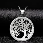 collier arbre de vie ancestral