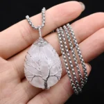 bijou arbre de vie en argent