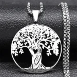 collier arbre de vie en argent