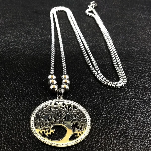 Pendentif arbre de vie femme luxe