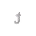 collier pendentif lettre initial