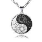 bijou ying et yang motif soleil lune