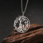 collier en argent arbre de vie