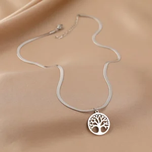 Pendentif Arbre De Vie Charme En Argent