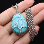 pendentif arbre de vie artisanat