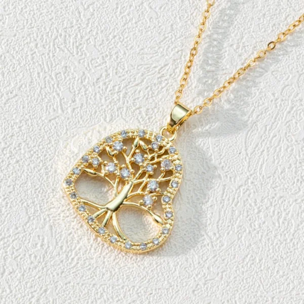 bijou arbre de vie en pendentif