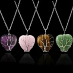 joli pendentif arbre de vie argent