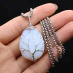 pendentif arbre de vie fait main