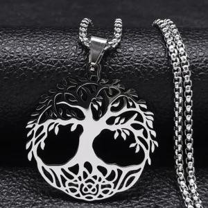 Pendentif arbre de vie en argent